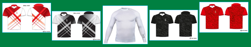 Herrenpolos mit dem Golfer